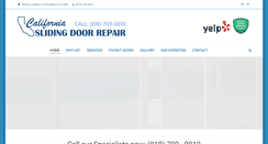 Desktop Screenshot of caslidingdoorrepair.com